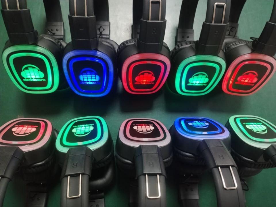 Trådløst Headset – Hodetelefoner Til Silent Disco, utekino, konfernase (Tolketjeneste)