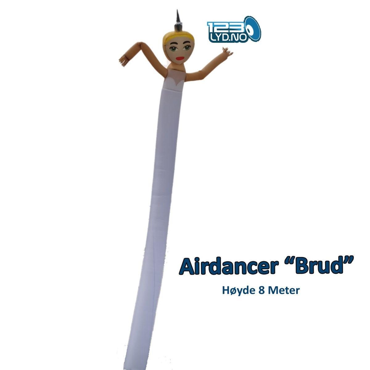 Air Dancer brud til Bryllup her bruden