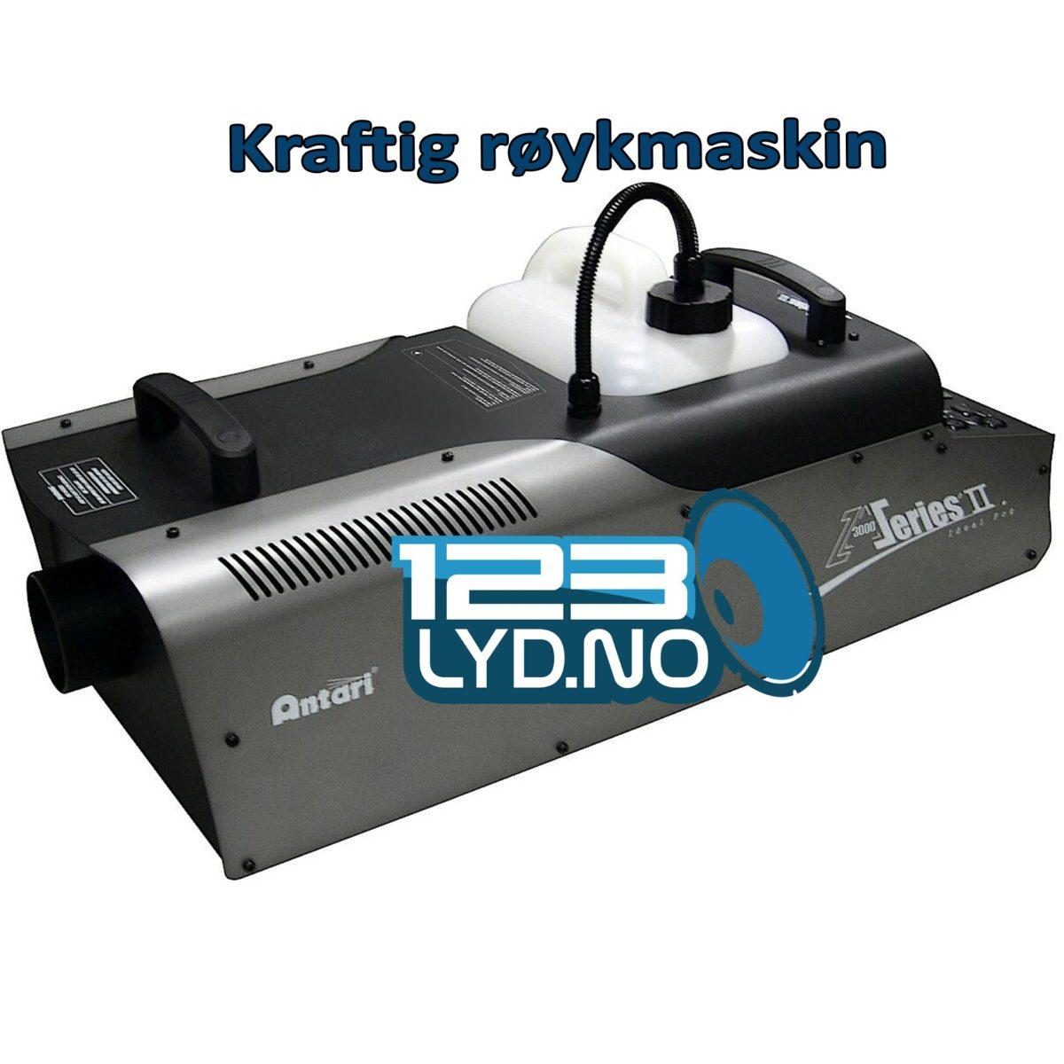 Røykmaskin til leie en kraftig Antari Z-3000II