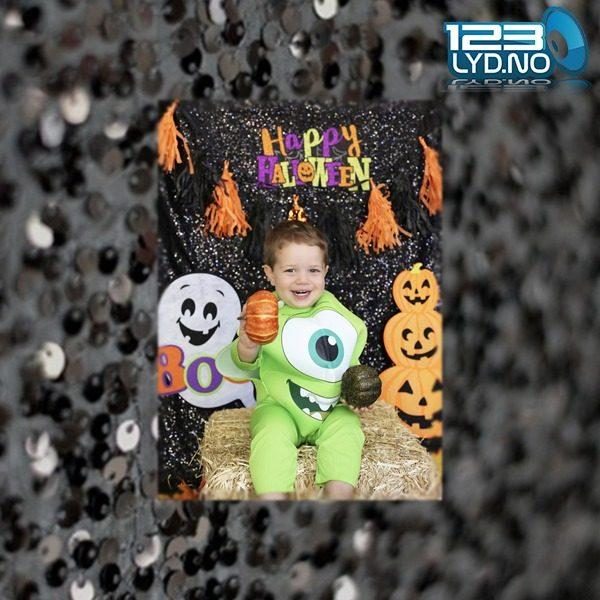 Photo Booth backdrop – bakgrunn Svart