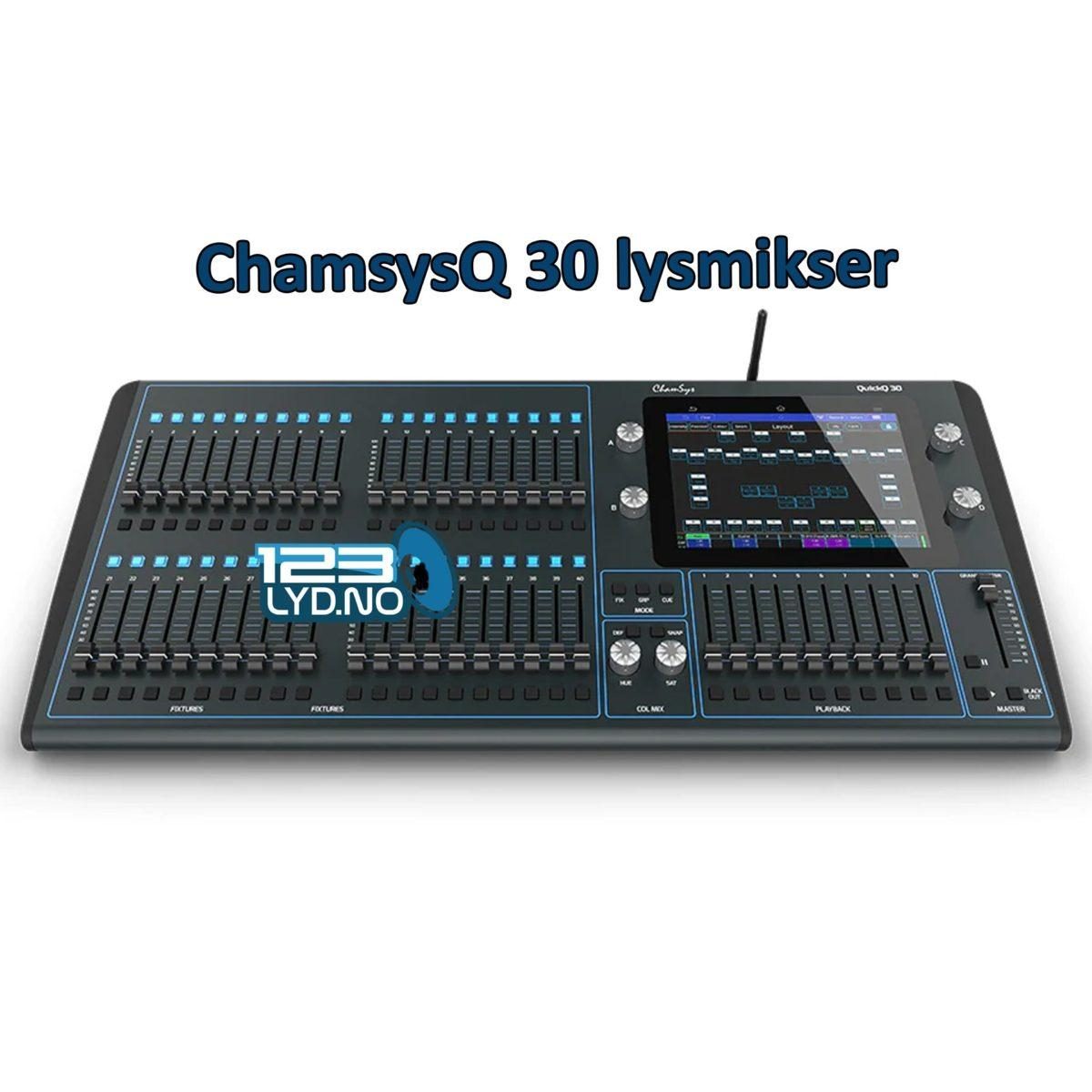 ChamsysQ 30 lysmikser til leie