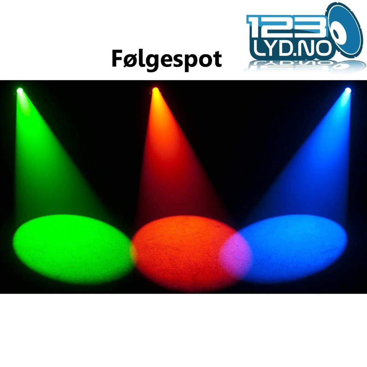 Følgespot til alle anledninger på hele 120watt LED lampe