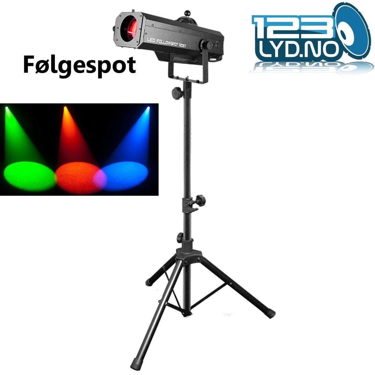 Følgespot til alle anledninger på hele 120watt LED lampe