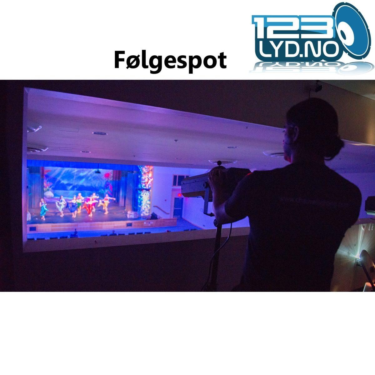 Følgespot til alle anledninger på hele 120watt LED lampe