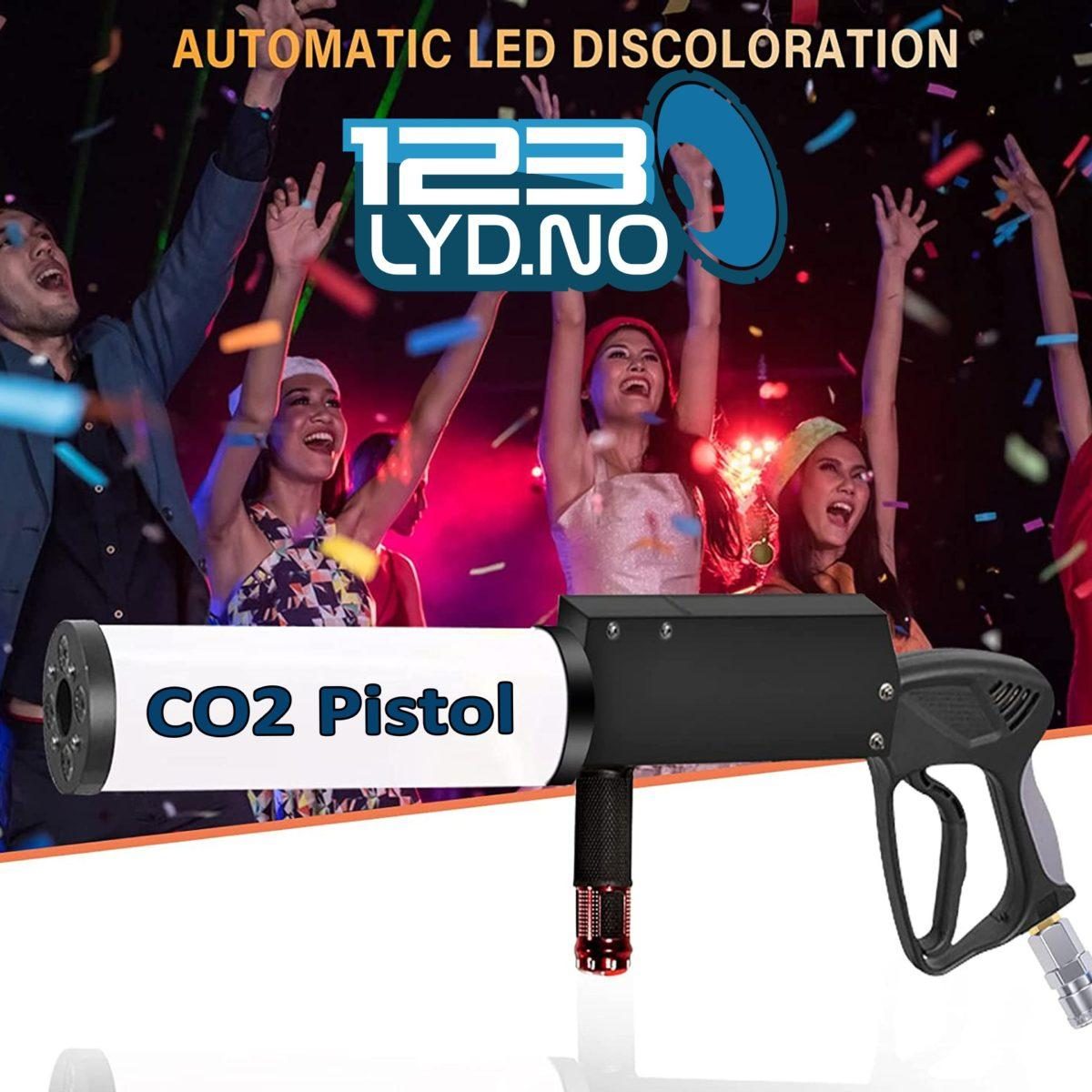 CO2 Gun – Pistol for bryllup, nattklubber og andre events