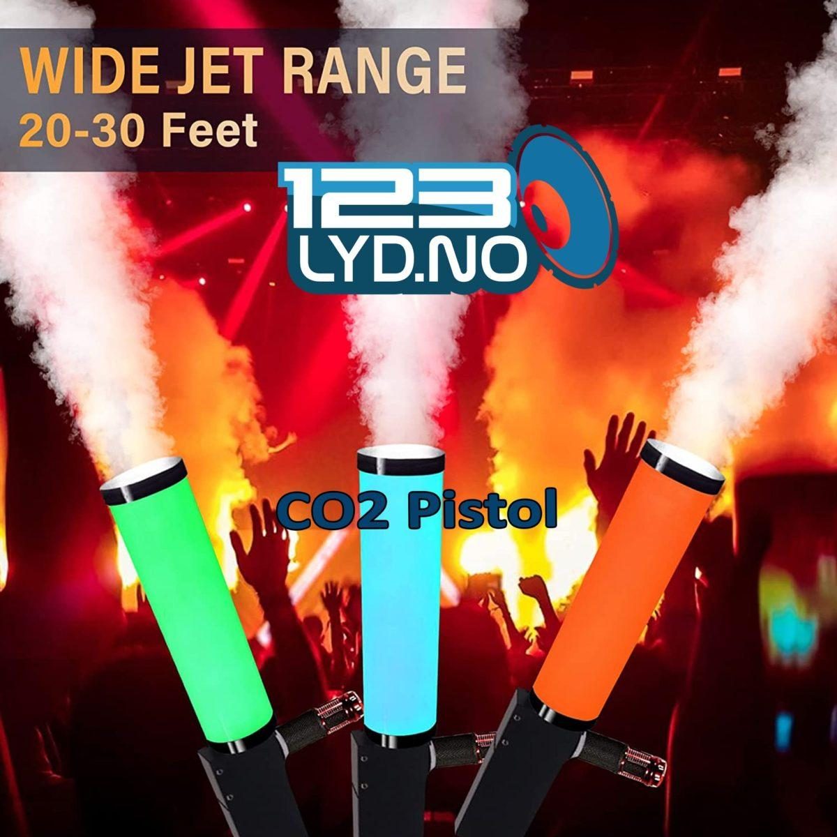 CO2 Gun – Pistol for bryllup, nattklubber og andre events