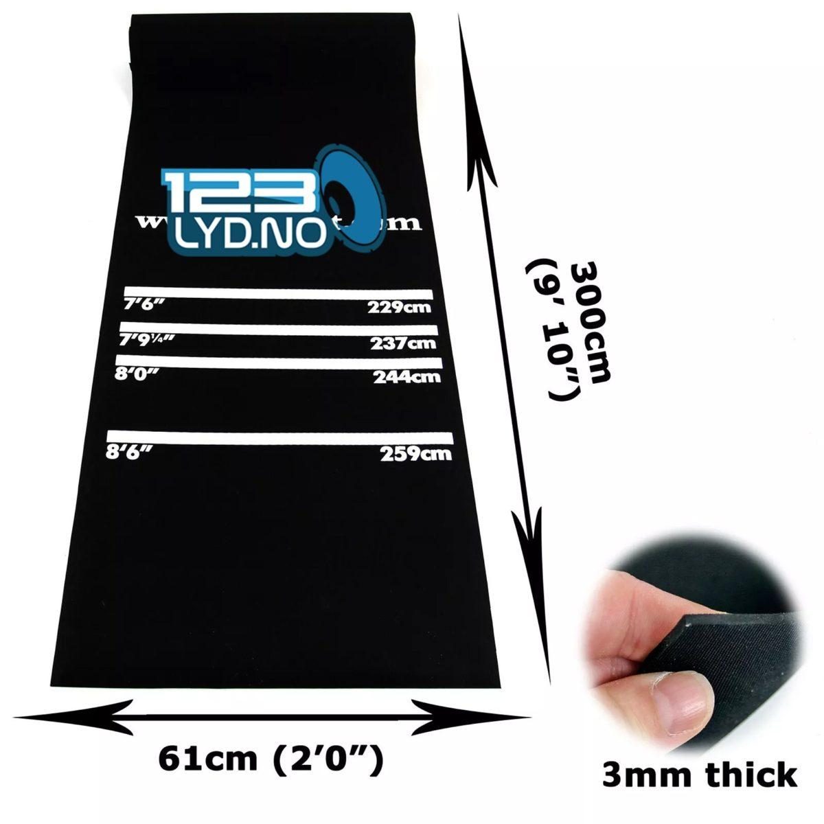 Dart spill til leie Winmau med LED lys