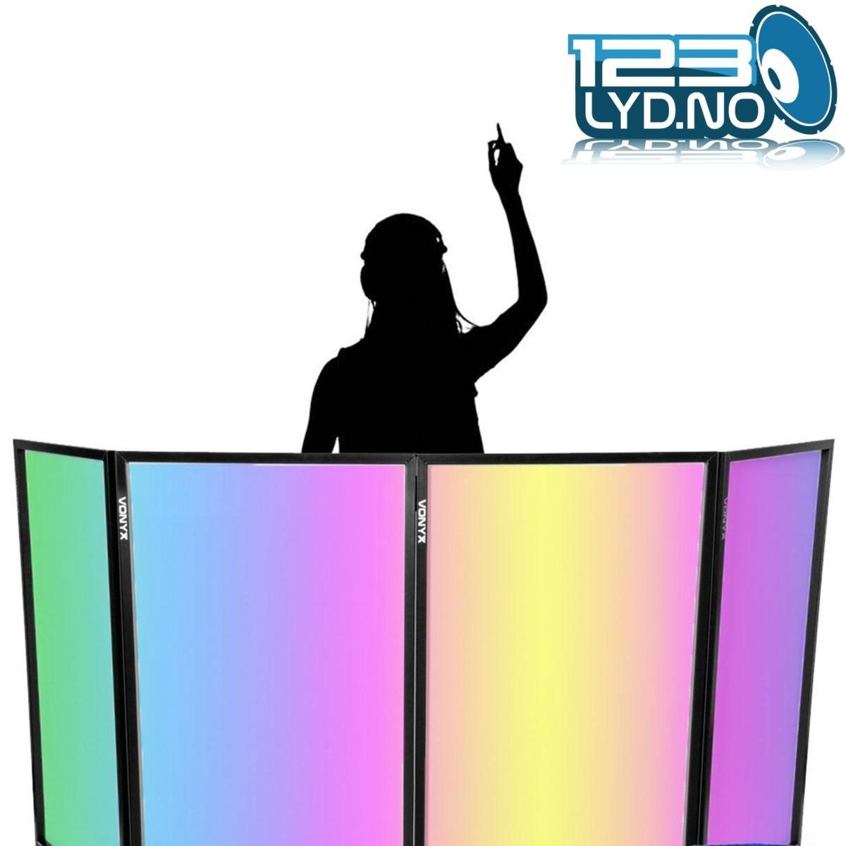DJ Screen for mobil dj setup med denne får du din egen DJ Booth