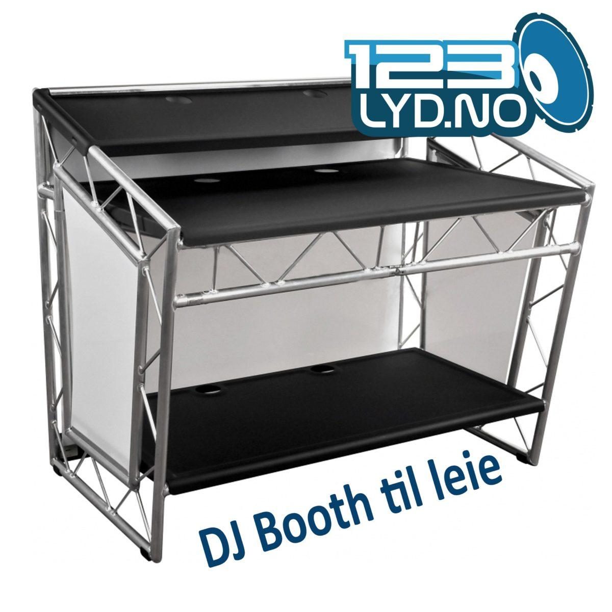 DJ Booth V1 til leie for arrangements