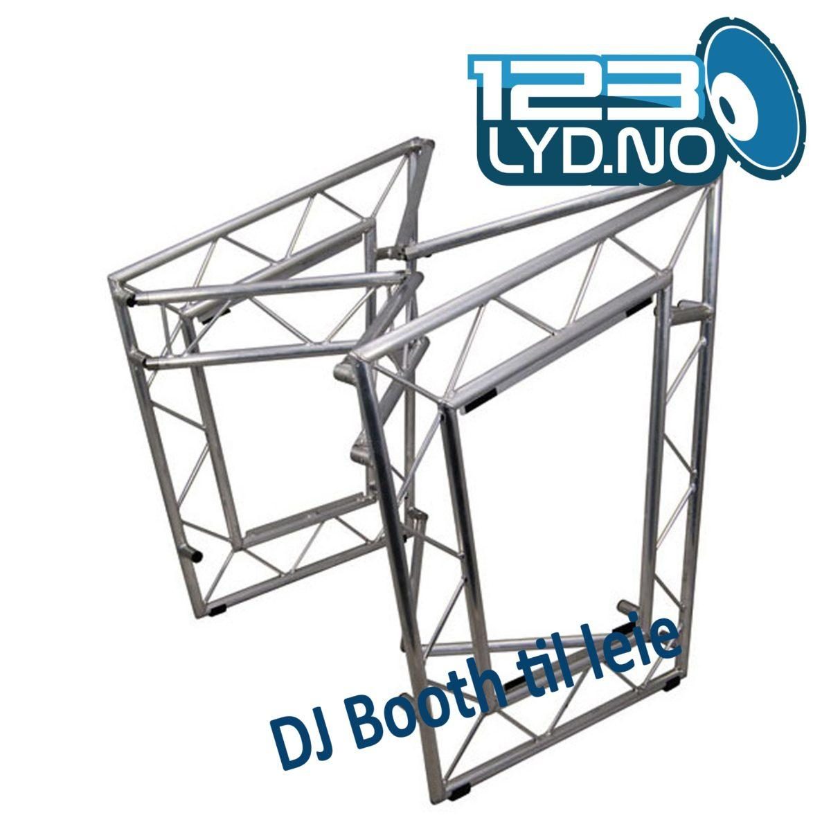 DJ Booth V1 til leie for arrangements