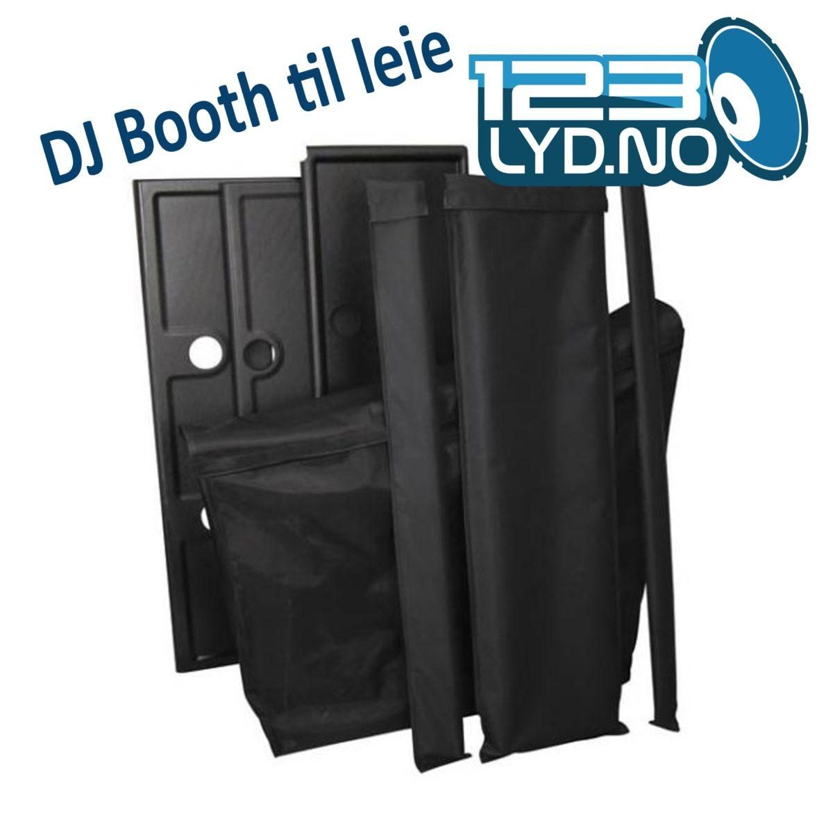 DJ Booth V1 til leie for arrangements