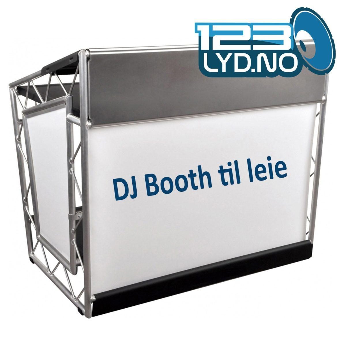 DJ Booth V1 til leie for arrangements