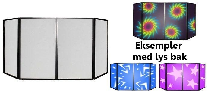 DJ Screen for mobil dj setup med denne får du din egen DJ Booth