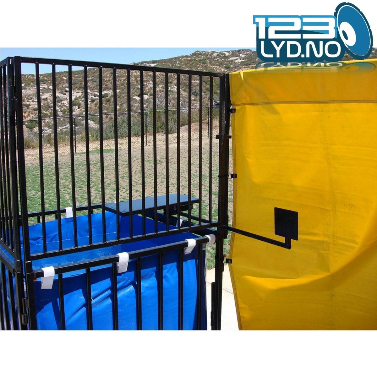 Dunk Tank stor versjon til leie – gir deg barnslig morro