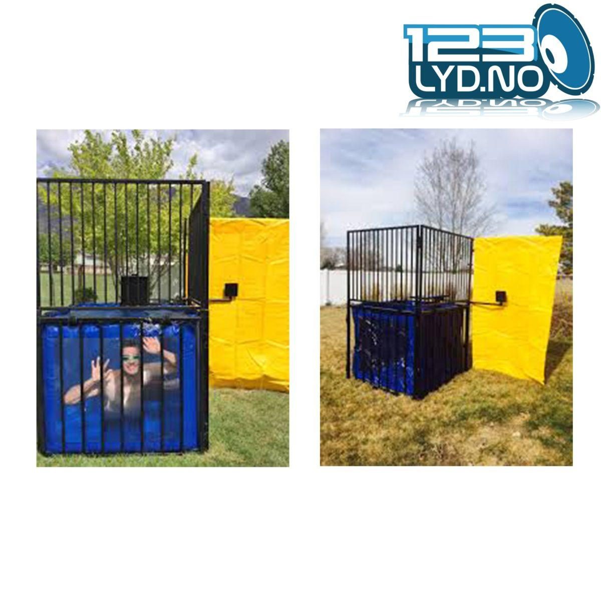 Dunk Tank stor versjon til leie – gir deg barnslig morro