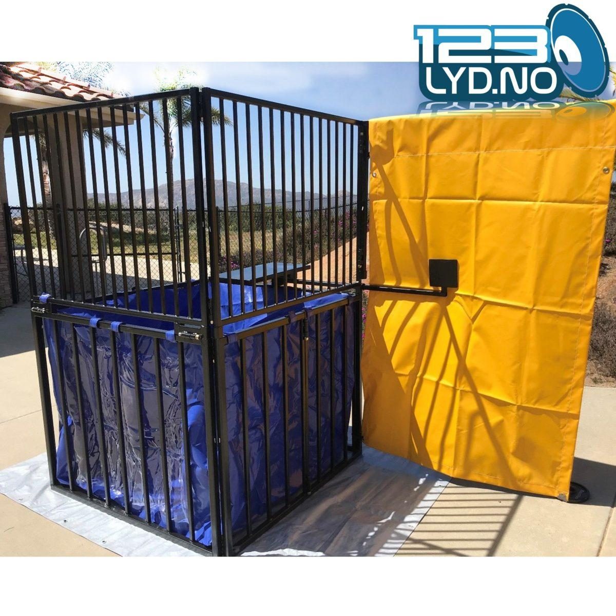 Dunk Tank stor versjon til leie – gir deg barnslig morro