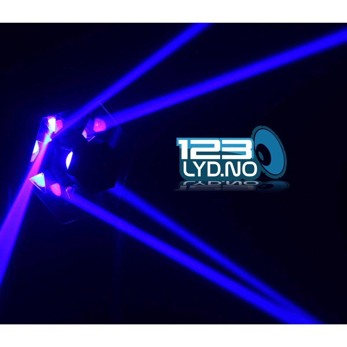 Beam Twister en fin lyseffekt til dansegulvet for de fleste arrangement