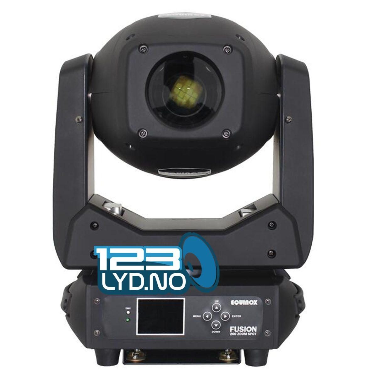 Moving head zoom spot til leie