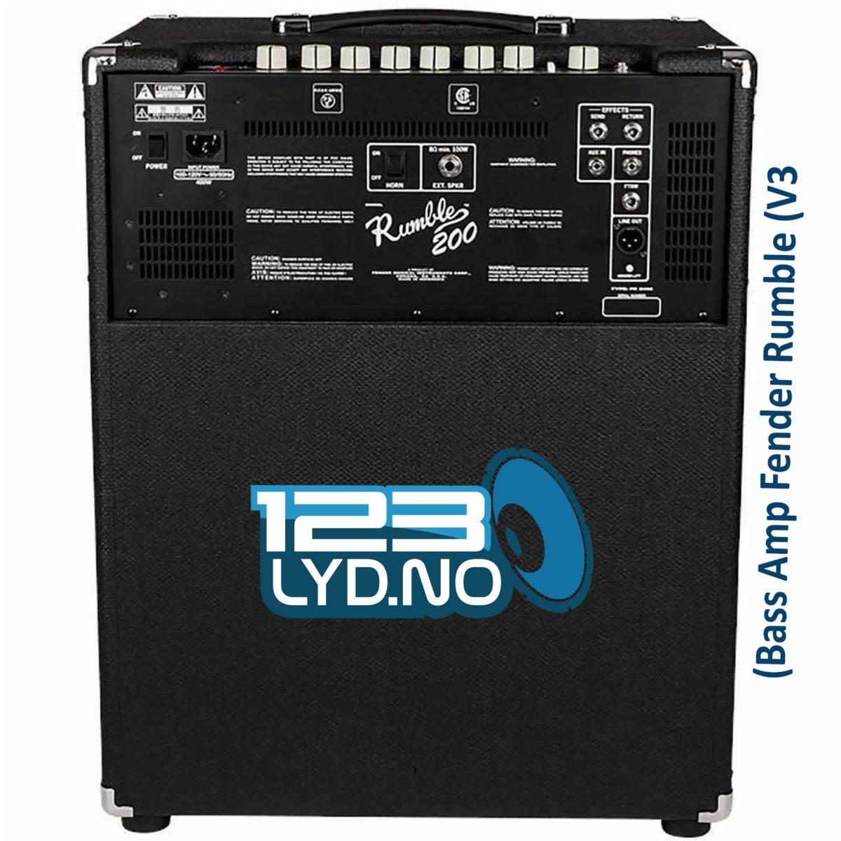 Bassforsterker 78Fender Rumble 200 (V3) – Bass Amp