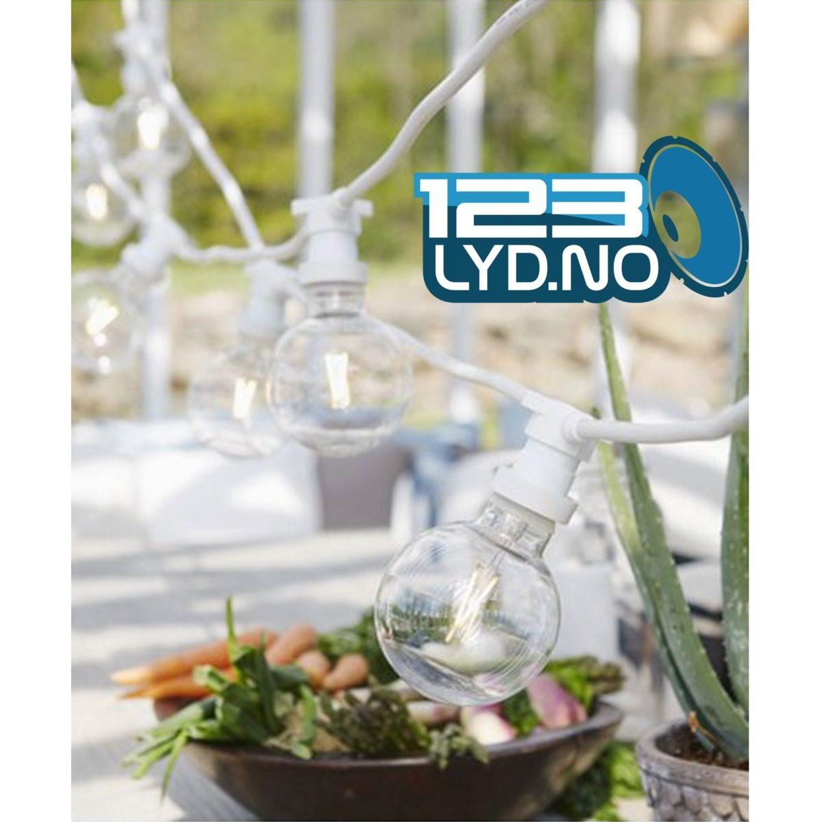 Lyslenke LED – Lenker For Bruk Ute Og Inne (hvit ledning) til leie