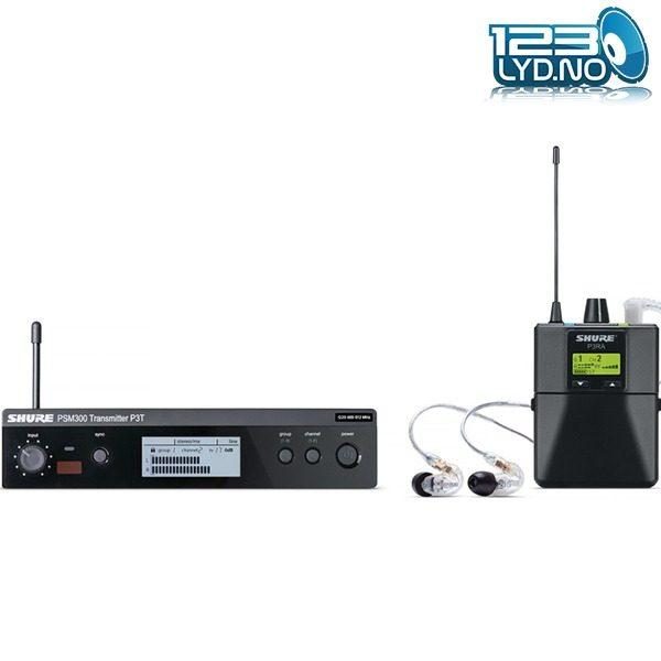 In-Ear trådløs monitor i stereo for artister
