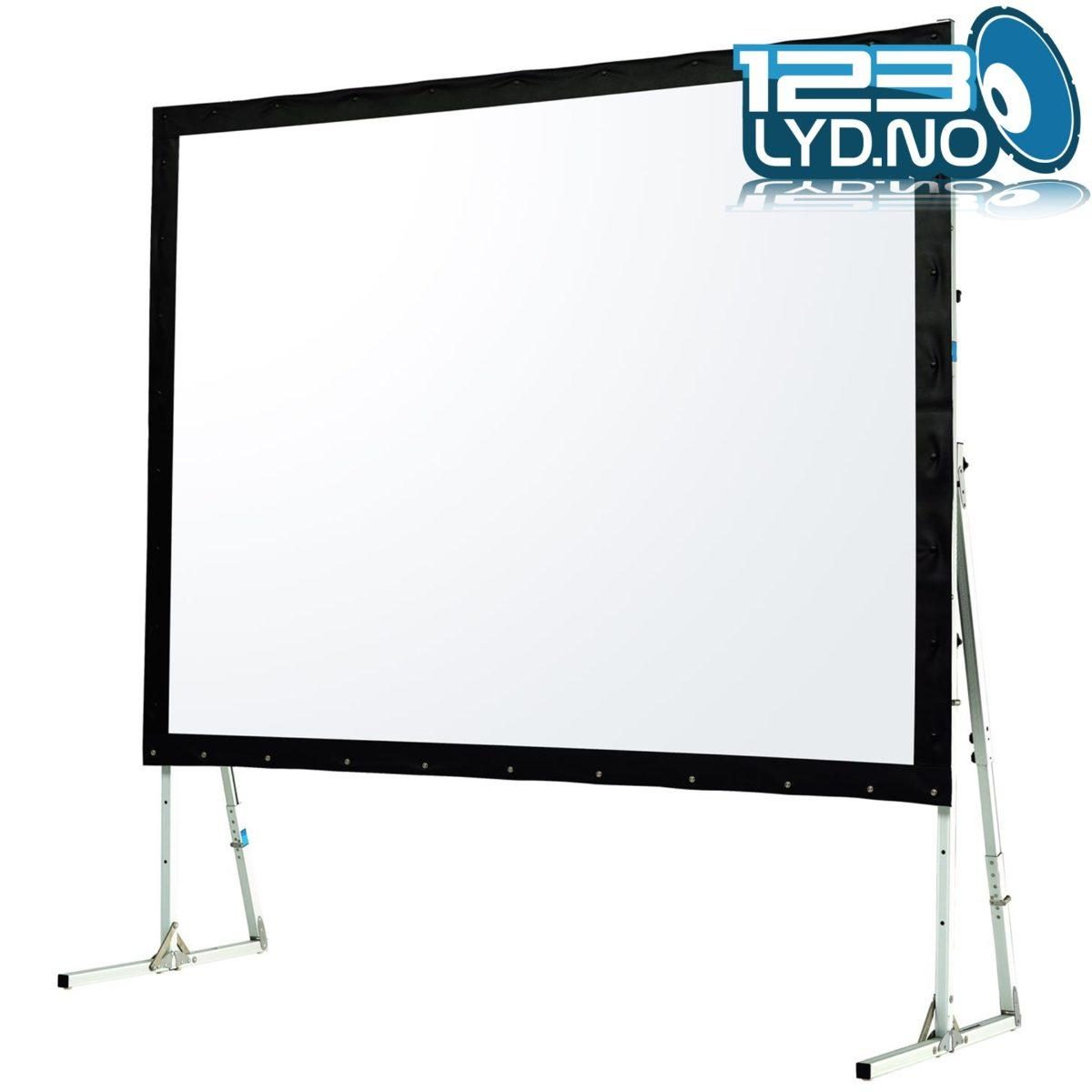 Lerret Grandview 305cm x 229cm med flightcase (150″)