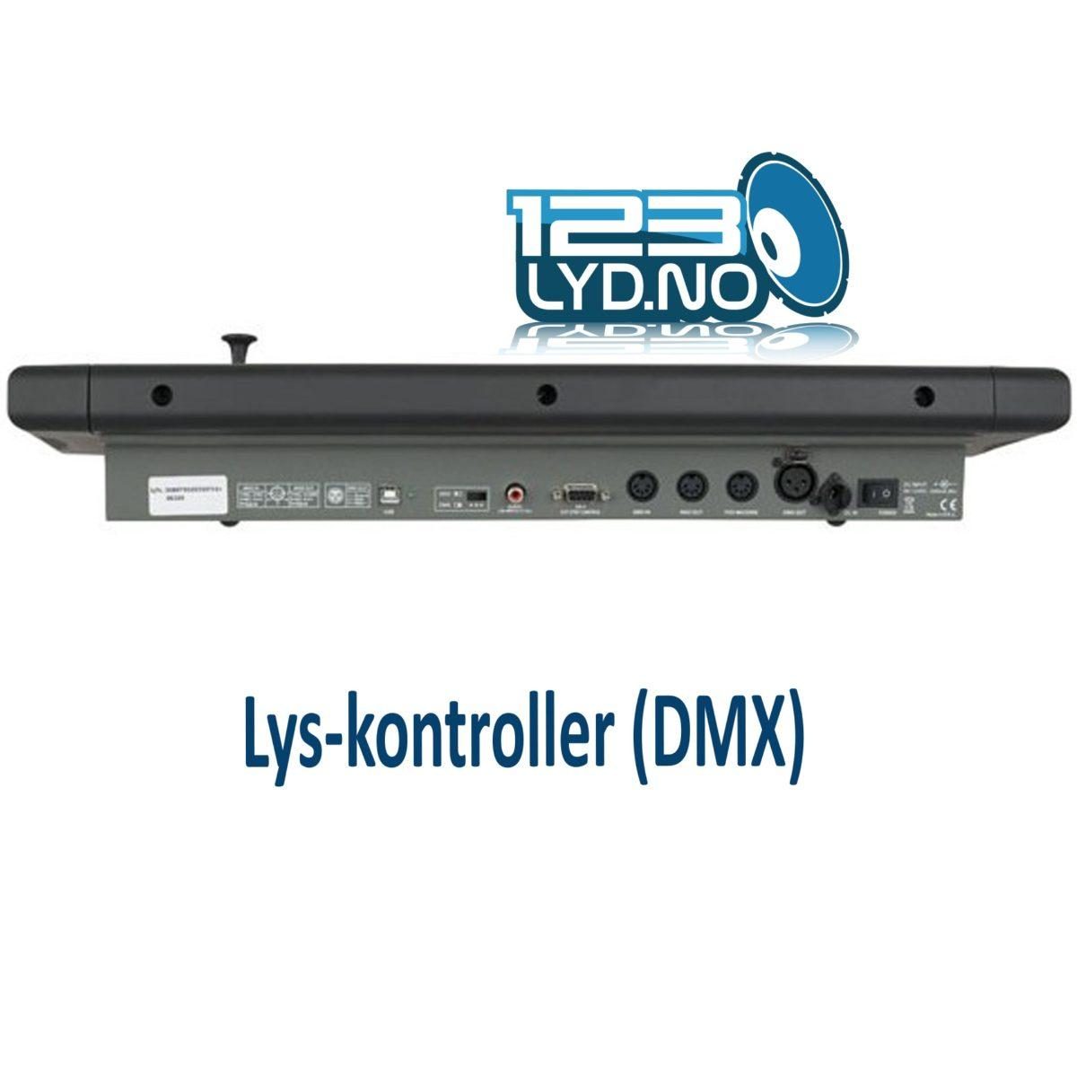 DMX styring – Lyskontroller for moving head eller annet lysutstyr