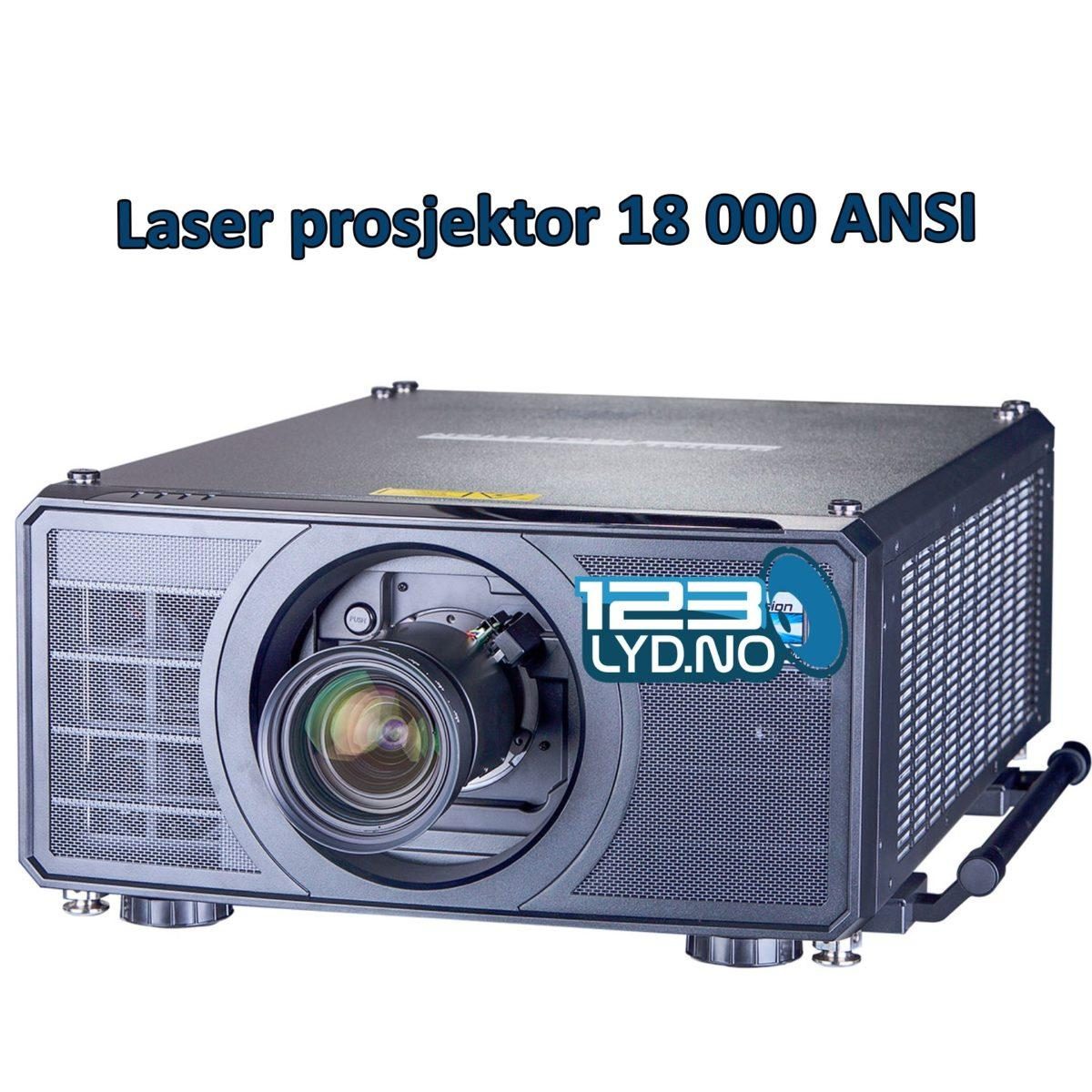 Laserprojektor på 18 000 ANSI til leie