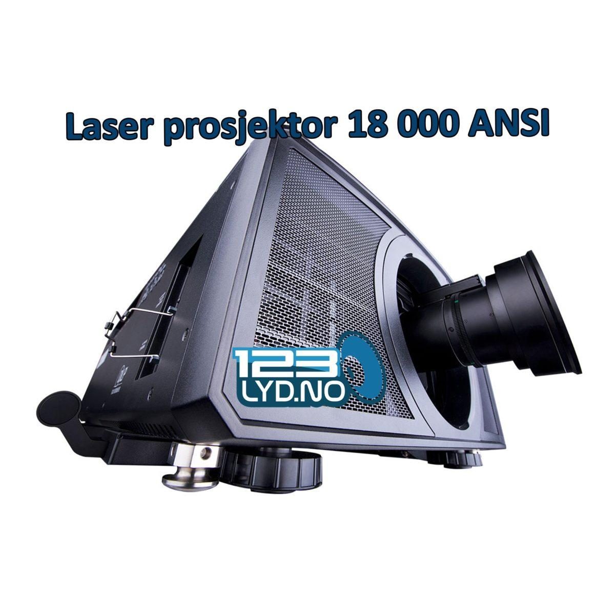 Laserprojektor på 18 000 ANSI til leie