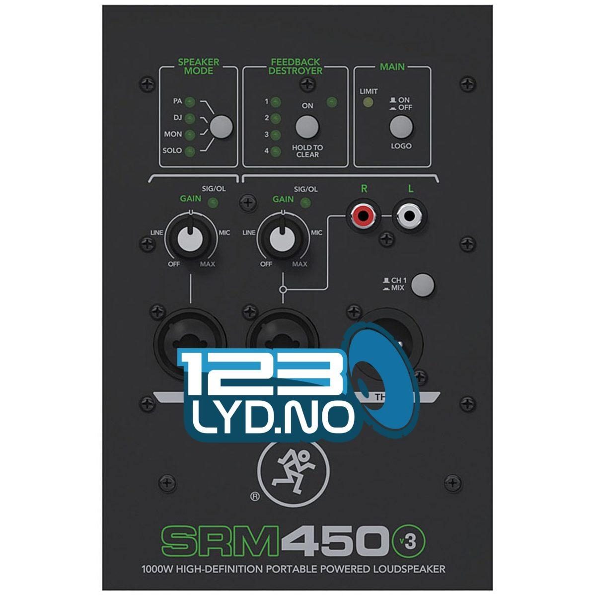 Mackie SRM450 V3 – 2-veis Aktiv Høyttaler