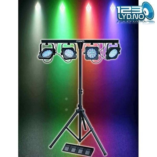 KAM LED Parbar – Lysbar Med 4 Parkanner