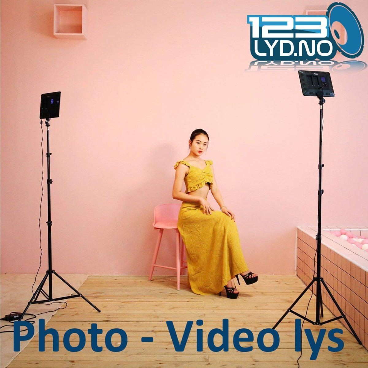 Video – foto lys for den proffesjonelle fotografen