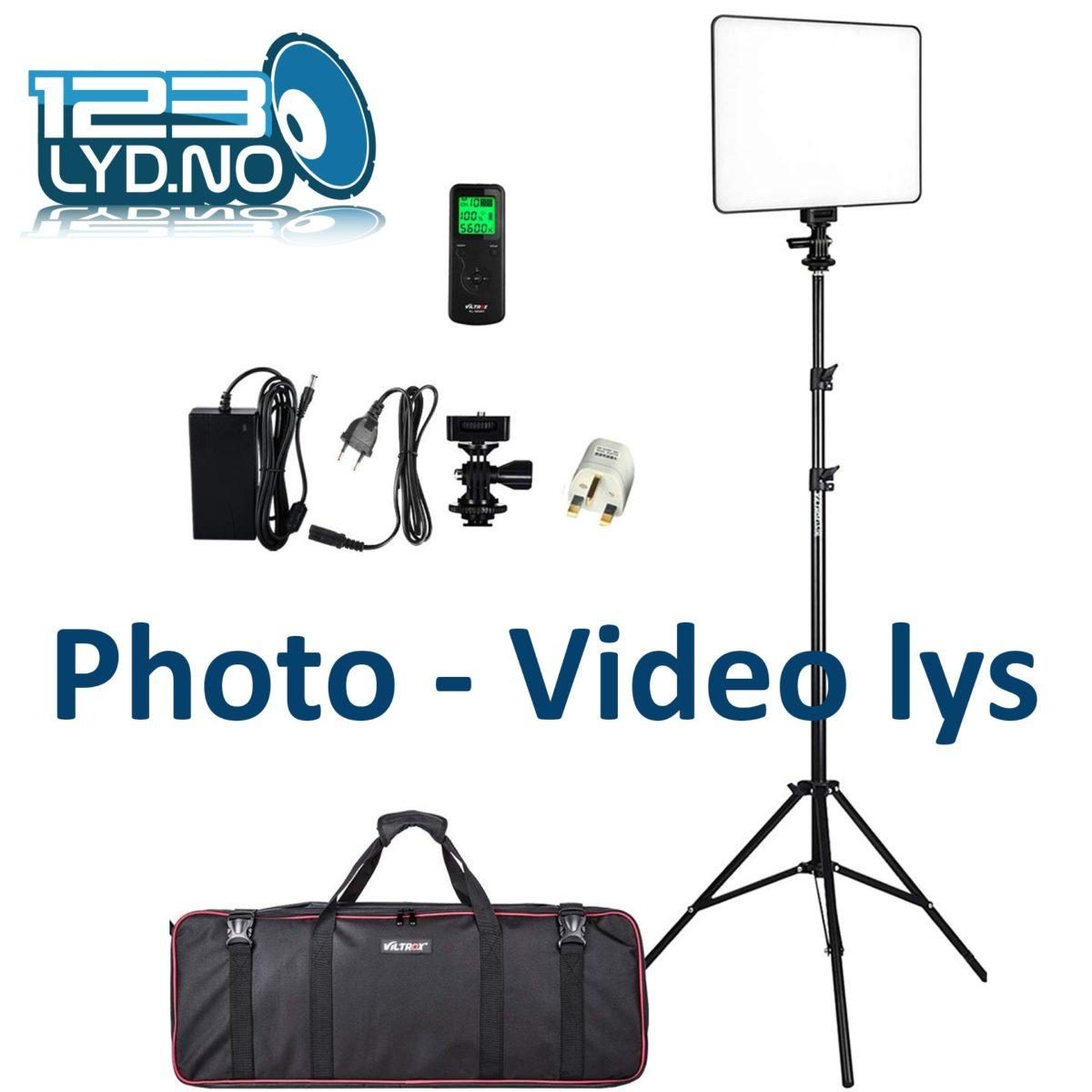 Video – foto lys for den proffesjonelle fotografen