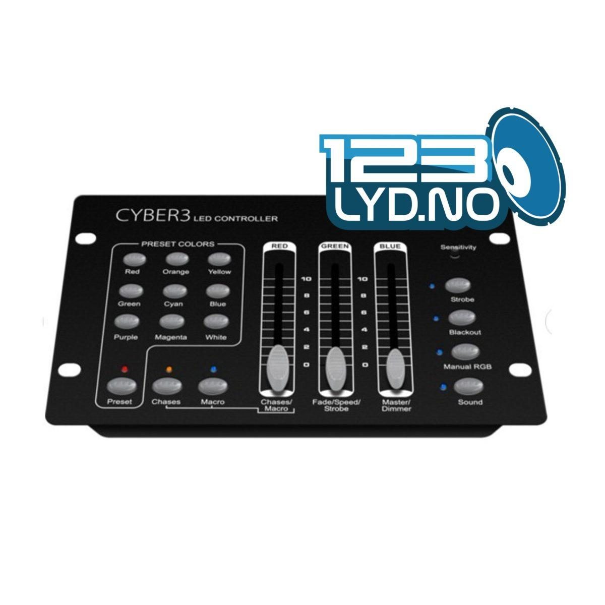 ProLights Cyber 3 – Lyskontroller For LED-lys