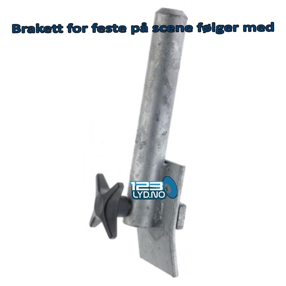 Rekkverk (rail) 200cm til leie for stagedex prolyte elementer
