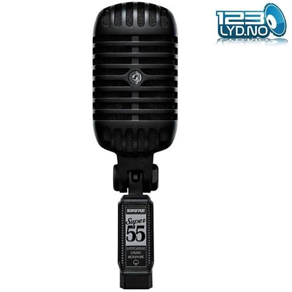 Klassisk retro mikrofon Super 55 Sort utgave