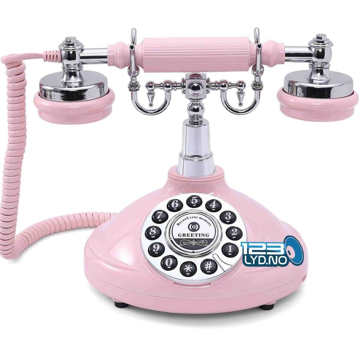 Digital gjestebok til leie (Rosa)