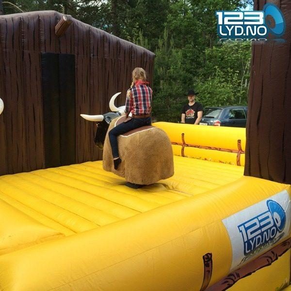 Rodeo – Mekanisk Okse/Hest Med Binge til leie