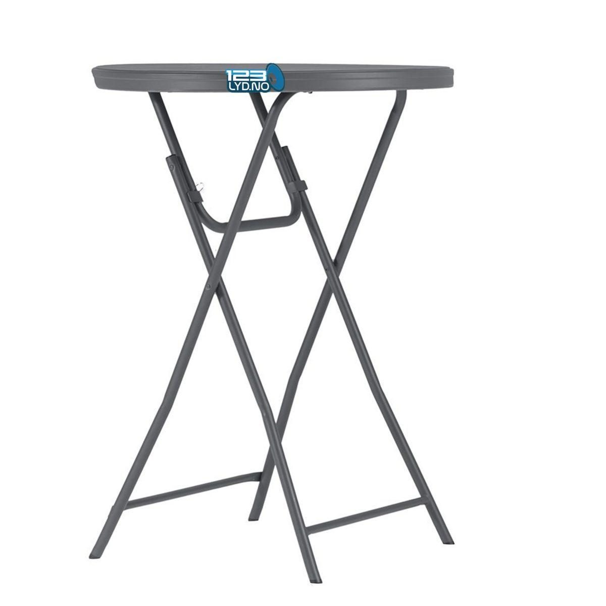 Cocktailbord Ø:80cm H:110cm til leie