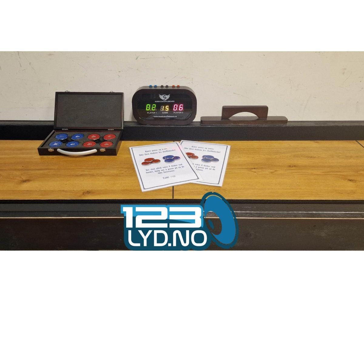 Shuffleboard 230×60 til leie