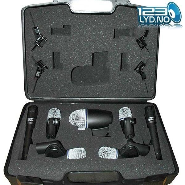 Mikrofonsett JTS TXB-7M – Sett Med 7 Mikrofoner For Trommer