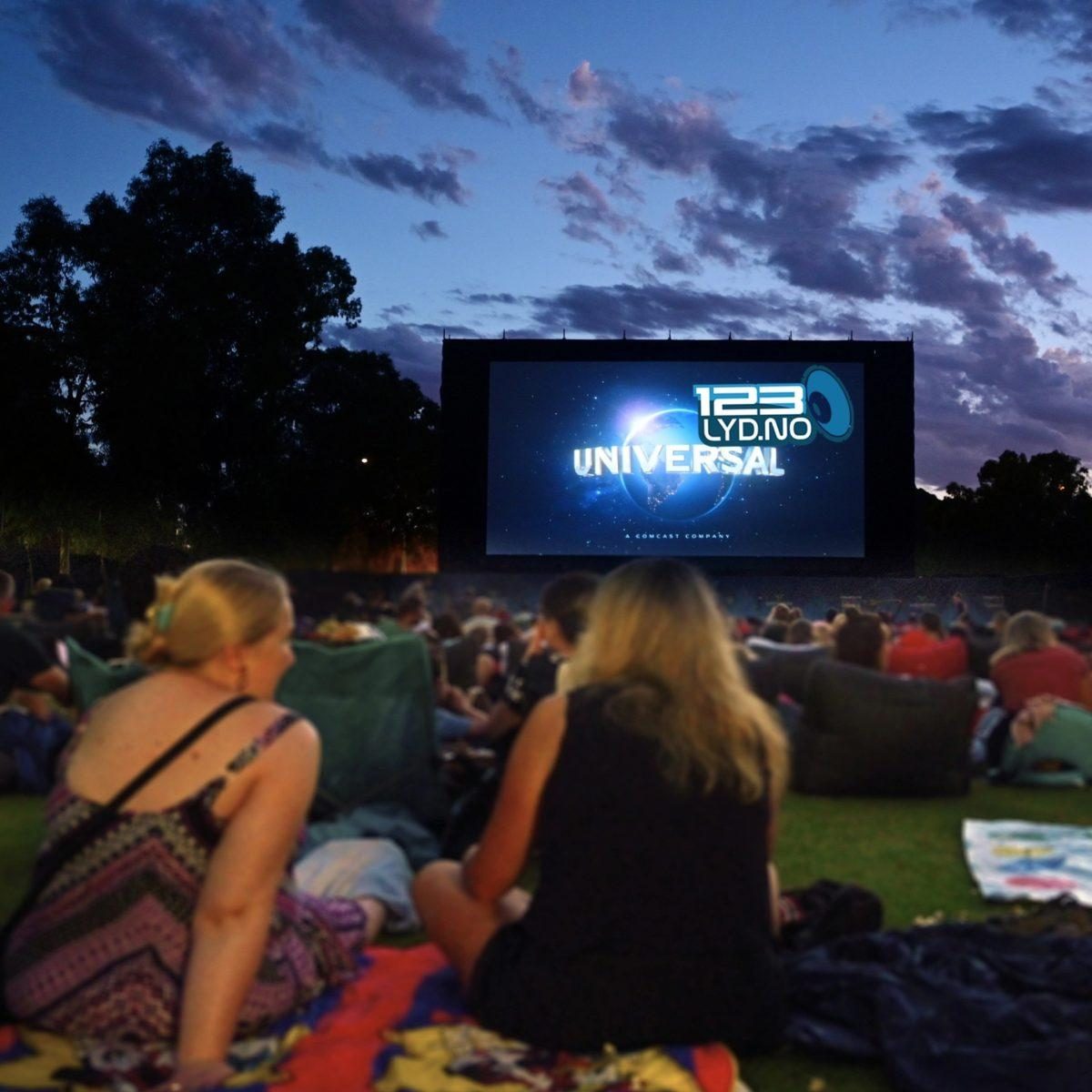 LED Skjerm til leie for utekino, messer og mye mer