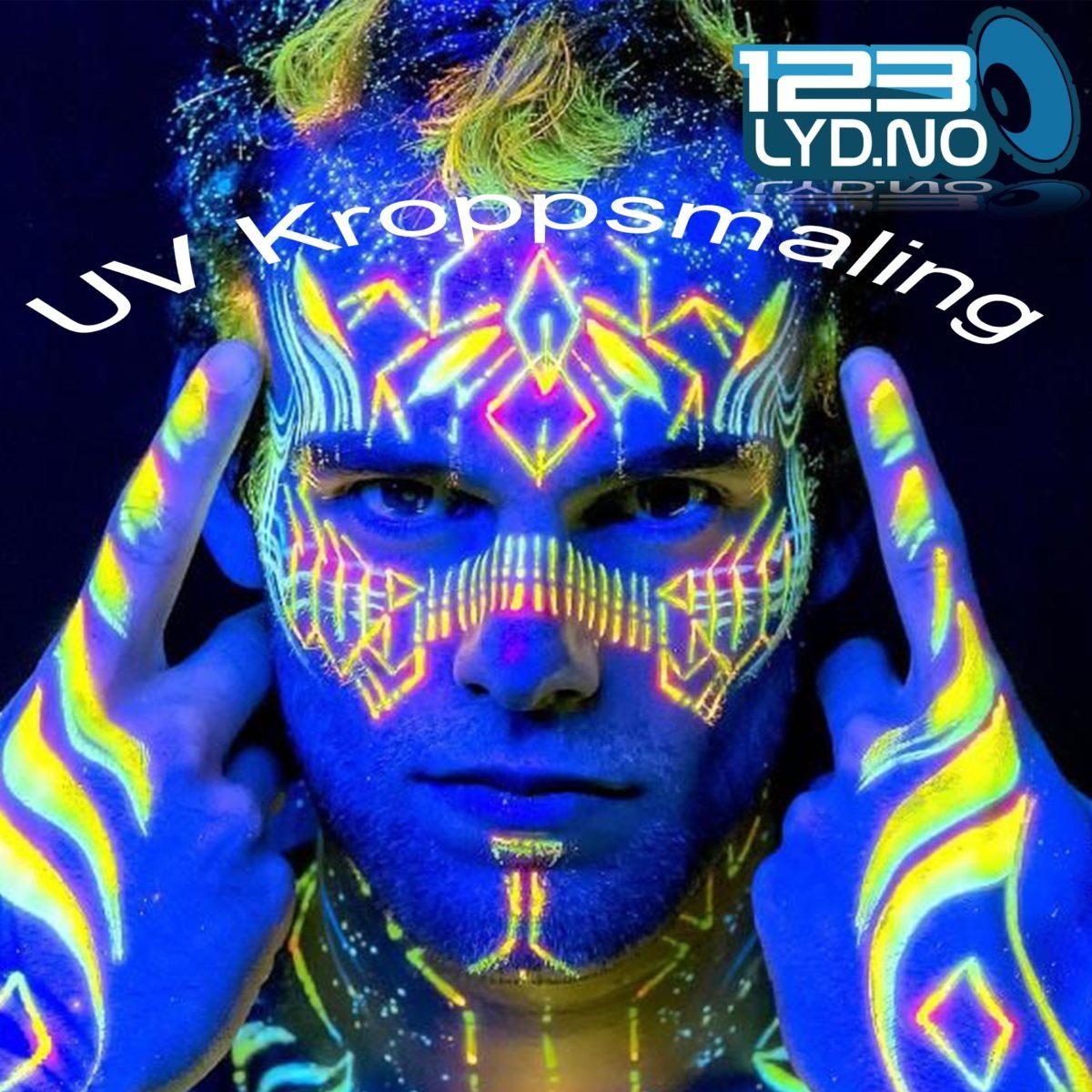 UV – Blacklight Kroppsmaling til ditt party