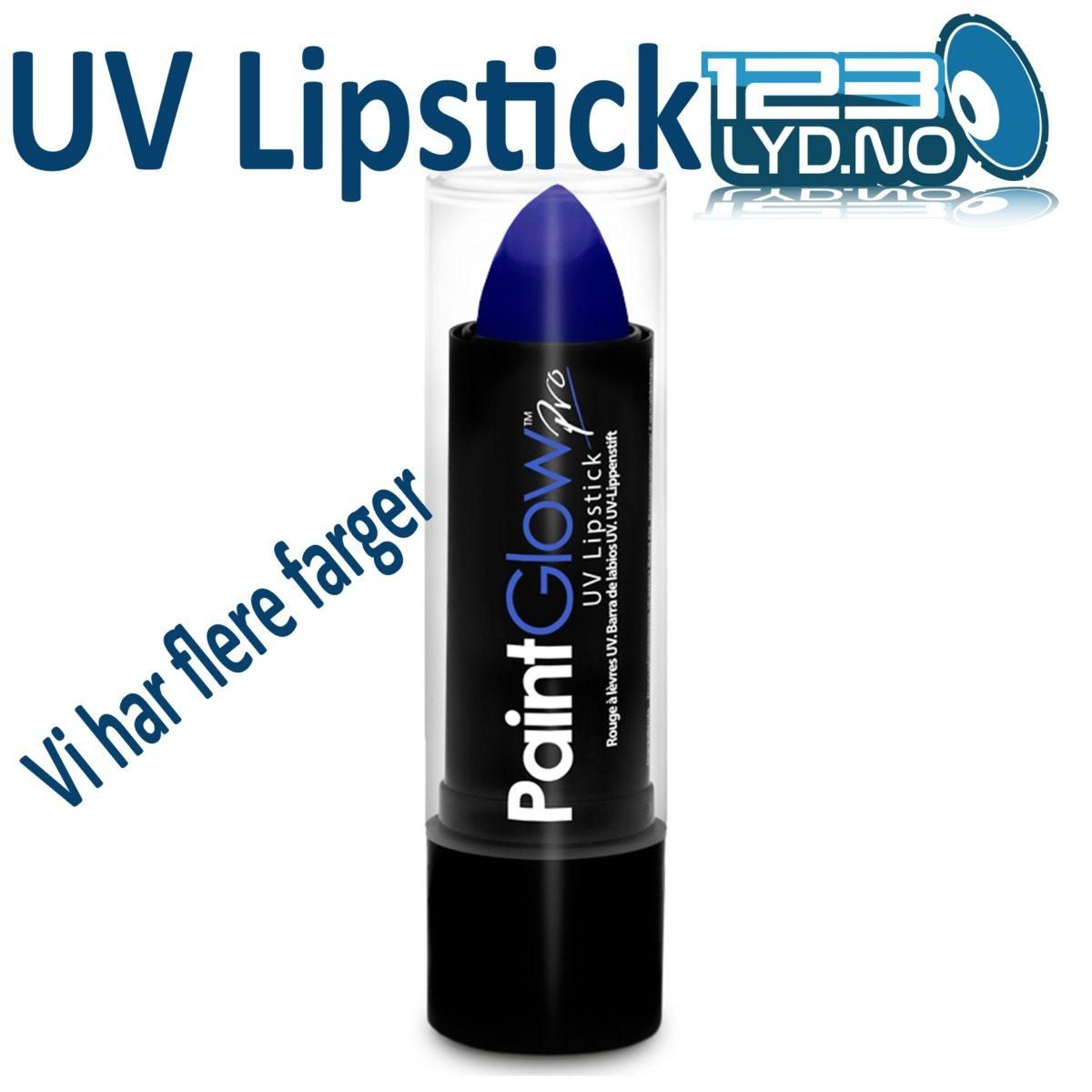 UV Lipstick – Leppestift i 8 forskjellige farger