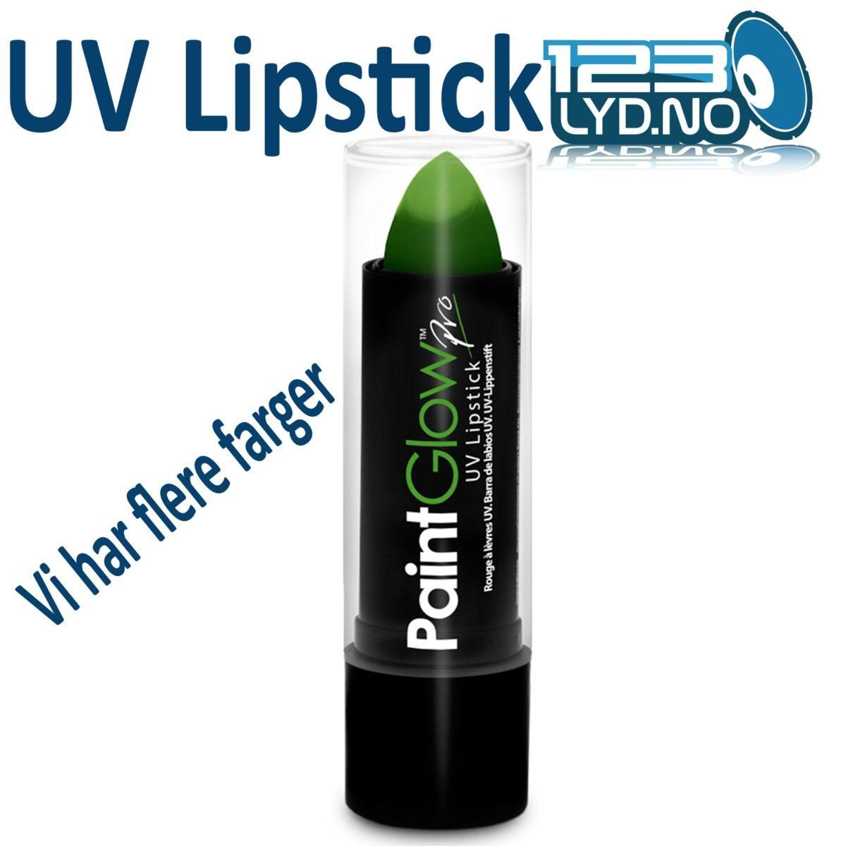 UV Lipstick – Leppestift i 8 forskjellige farger