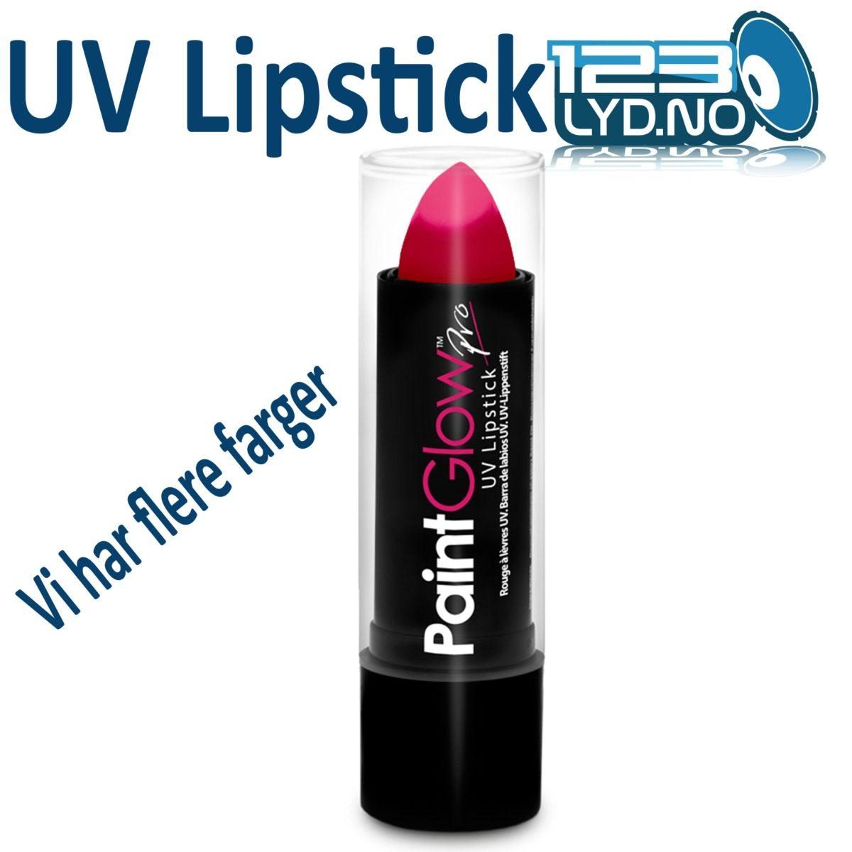 UV Lipstick – Leppestift i 8 forskjellige farger