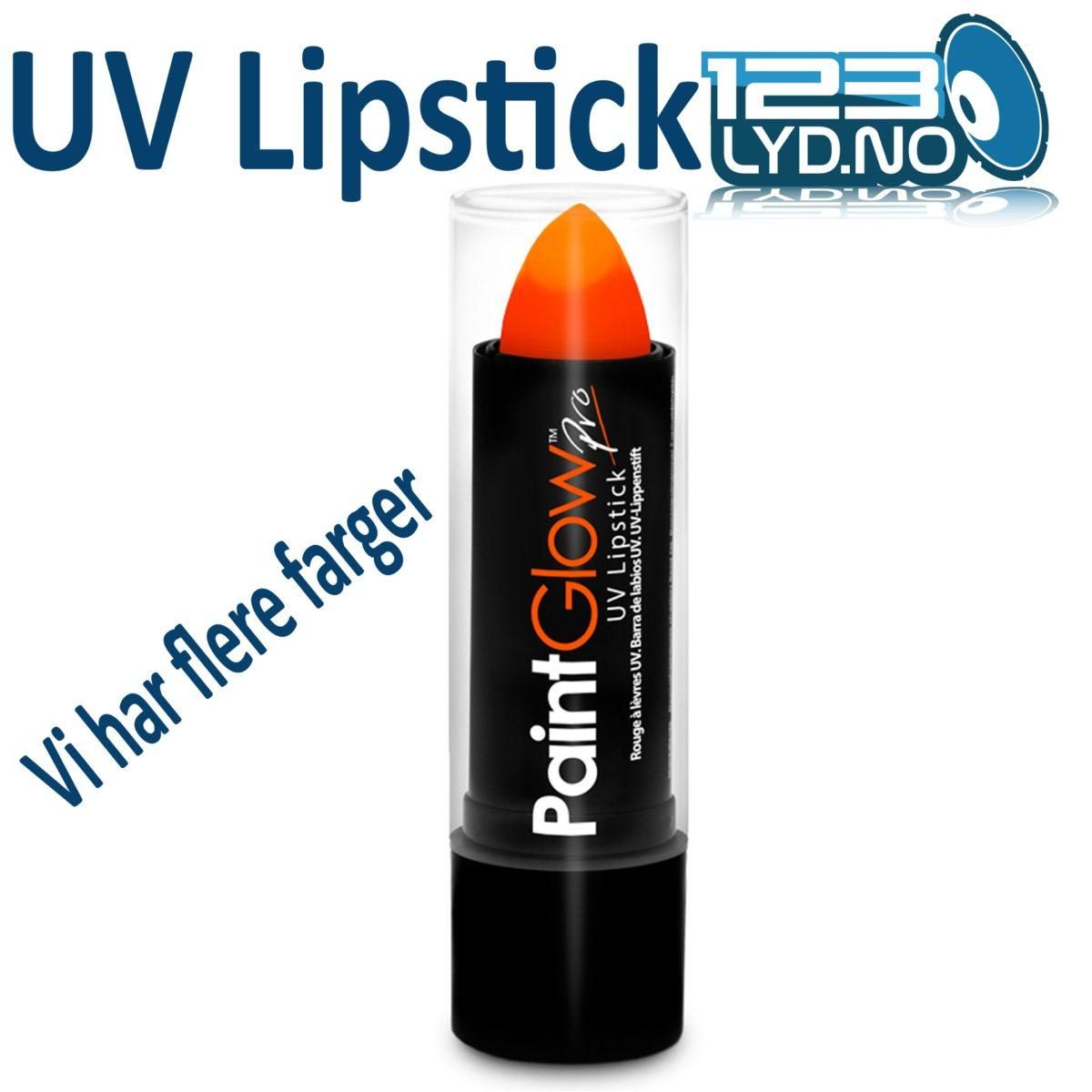 UV Lipstick – Leppestift i 8 forskjellige farger