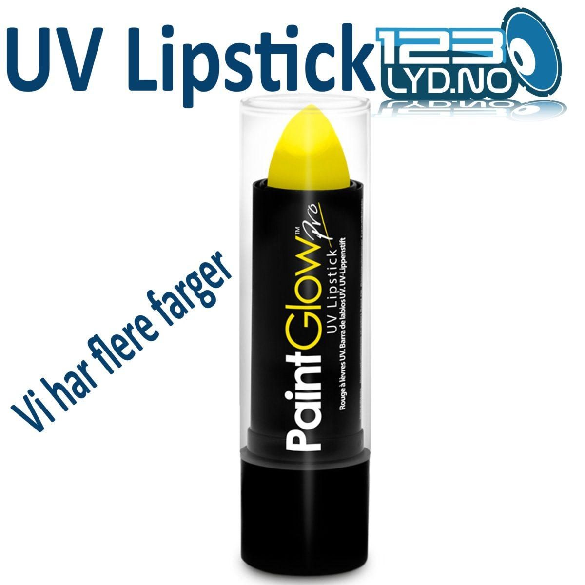 UV Lipstick – Leppestift i 8 forskjellige farger